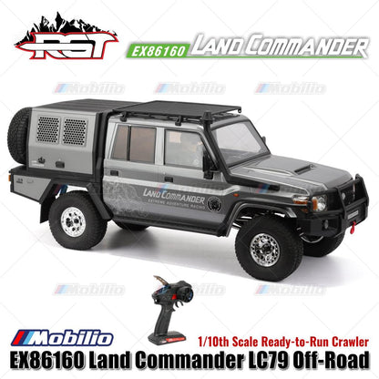 RGT EX86160 Land Commander 1/10 Land Commander LC79 RTR RC Off-Road Crawler Adventure