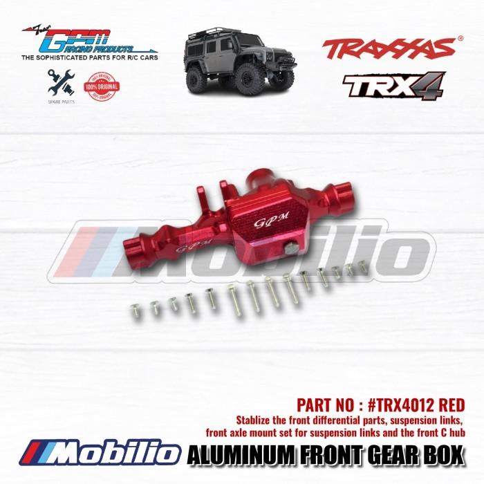 GPM Part #TRX4013 Aluminum Rear Gear Box Axle Upgrade Gardan Traxxas TRX-4 RC Crawler
