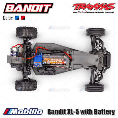 Traxxas 24254-8 Bandit XL-5 with Battery RC 2WD RC Race Buggy Fully Assembled Waterproof  Ready-To-Race RTR 2.4 GHz