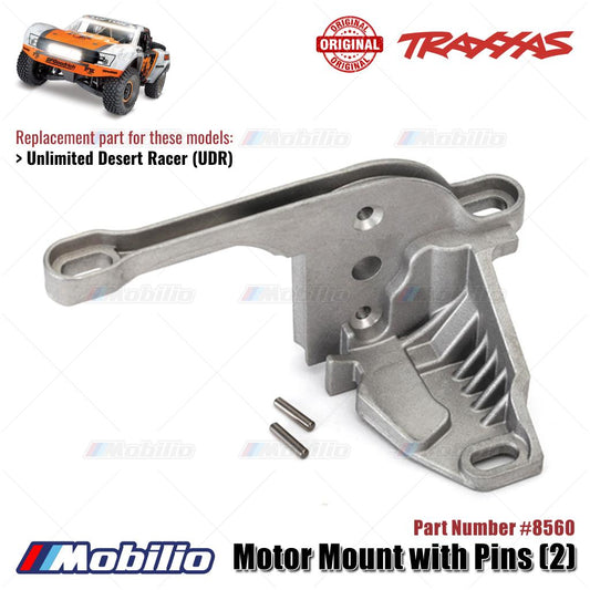 Traxxas Part #8560 Motor Mount with Pins for RC UDR Unlimited Desert Racer