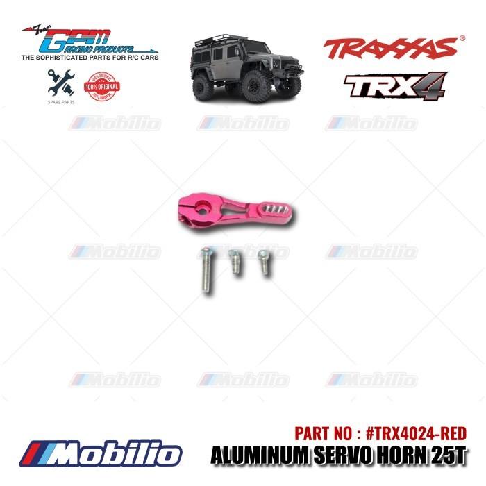 GPM Part #TRX4025TL Aluminum Servo Horn 25T 4 Positioning Holes Traxxas TRX-4 Trail Crawler