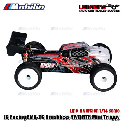 LC Racing EMB-TG Brushless 4WD Mini Truggy Lipo-R Version 1/14 Scale RTR