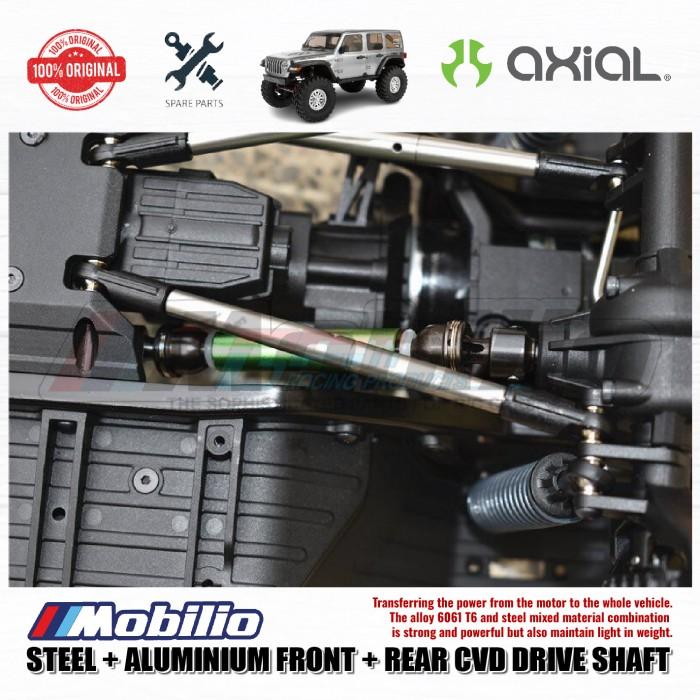 GPM Part #SCX3037SA Steel Metal Front Rear CVD Drive Shaft Kopel Axial SCX10 III Wrangler