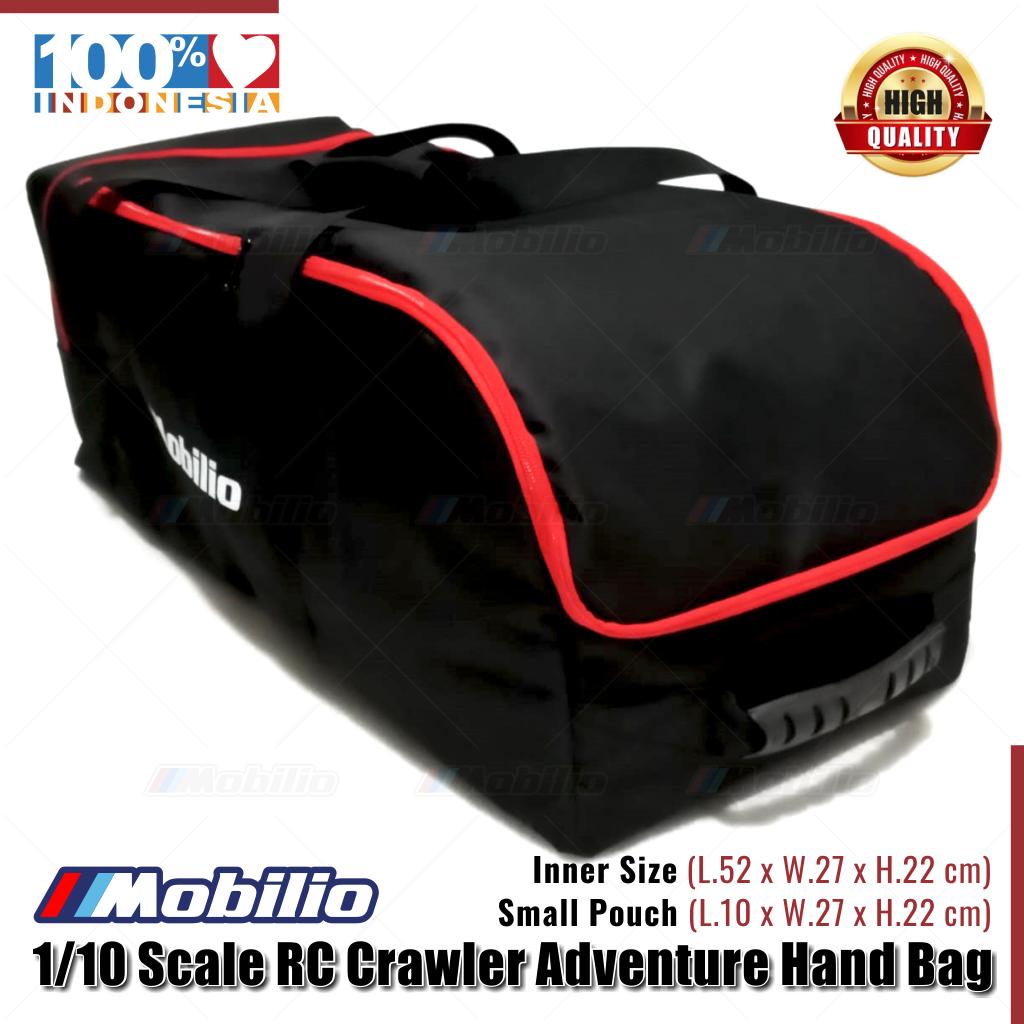 Tas Crawler RC Skala 1/10 Petualangan Tas Tangan Kanvas Kualitas Tinggi Ukuran Dalam 52x27x22cm