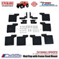 GPM Part #SCX3ZSP10 Mud Flap Decoration Axial SCX10 III Jeep Wrangler - Gladiator