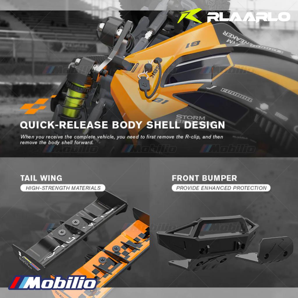 Rlaarlo SBK10 Storm Breaker 1/10 Carbon Fiber / Metal Brushless RTR 4WD Buggy