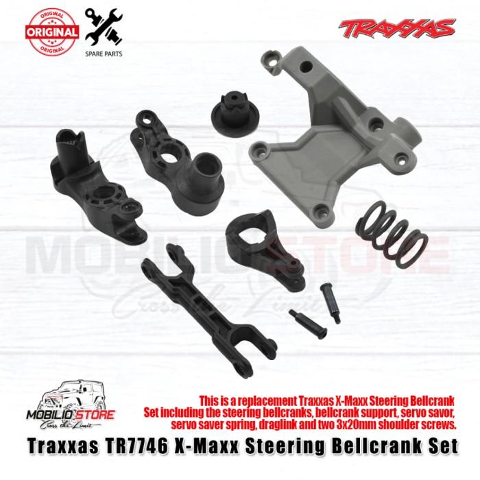 Traxxas Part #7746 Steering Bellcrank Set for X-Maxx Monster Truck
