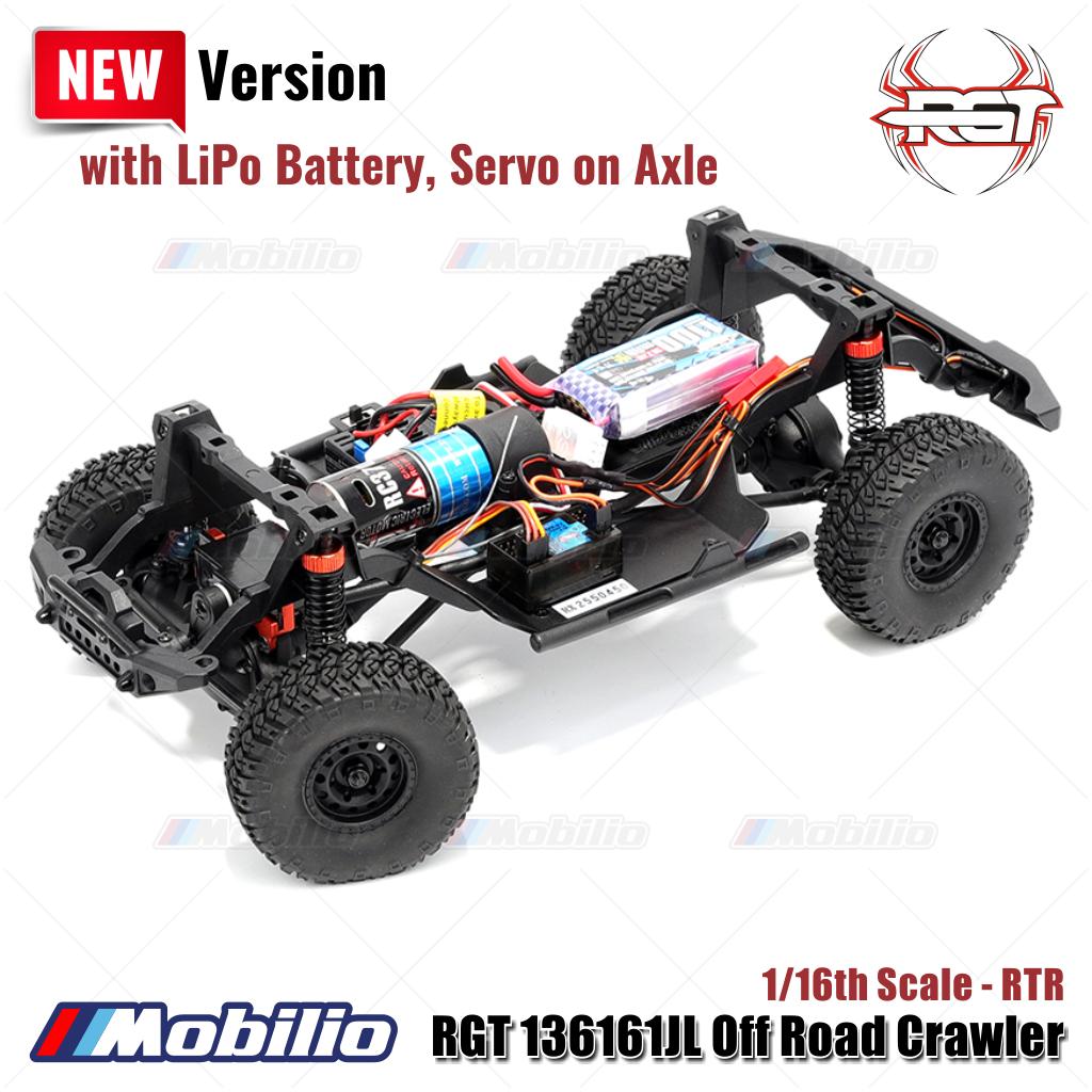 RC RGT 136161 JL RTR Offroad Rock Crawler Skala 1/16 2.4 GHz 4WD Versi Baru