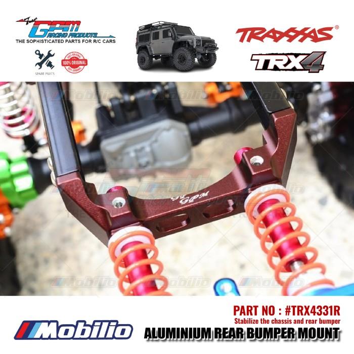 GPM Part #TRX4331R Aluminium Rear Bumper Mount RC Upgrade Traxxas TRX-4 Crawler Adventure