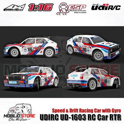 UDIR/C UD-1603 4WD 1/16 Racing Drift Rally Touring RC Car 2.4 GHz RTR