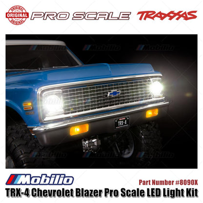 Traxxas Part #8090X TRX-4 Chevrolet Blazer Pro Scale LED Light Kit