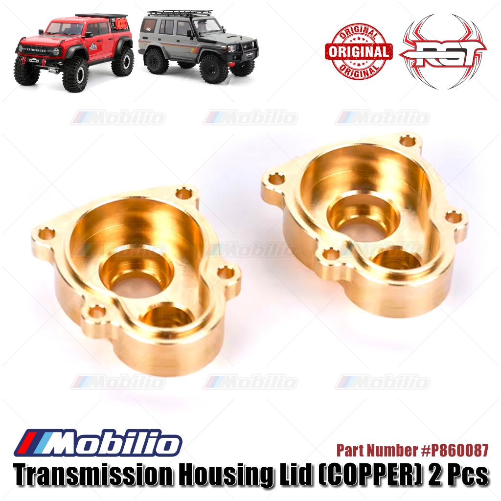 RGT Part #P860087 Transmission Housing Lid (COPPER) Upgrade RC EX86150 Pathfinder EX86190 Rescuer Crawler