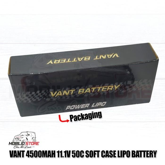 Baterai Lipo Vant 3S 11.1 Volt 4500 mAh 50C Baterai RC Lithium Polimer