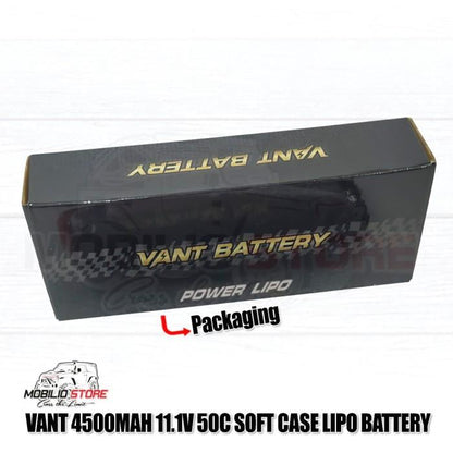 Baterai Lipo Vant 3S 11.1 Volt 4500 mAh 50C Baterai RC Lithium Polimer