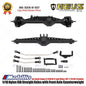 Gandar Lurus ISO Nilon 1/10 MEUS Racing dengan Penyeimbang Gandar Depan untuk Axial Capra II SCX10 II dan Crawler RC 1/10 DIY Lainnya