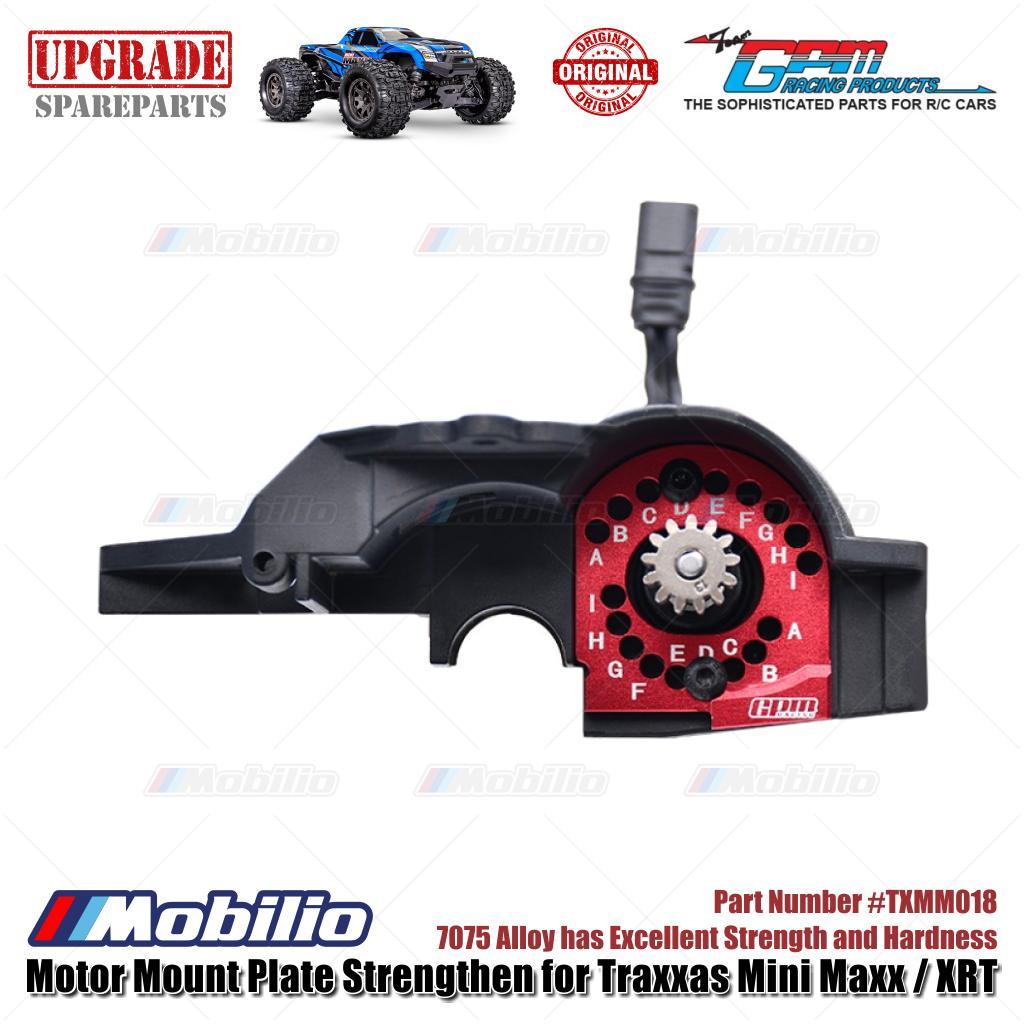 GPM Part #TXMM018 7075 Alloy Motor Mount Plate Strengthen for RC Traxxas Mini Maxx / Mini XRT
