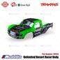 Traxxas Part #8511 Clear | 8559 Green Rigid Unlimited Desert Racer Body