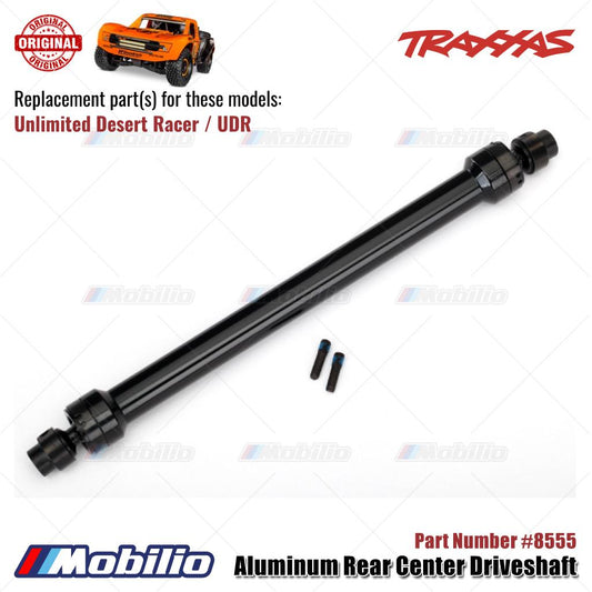 Traxxas Part #8555 Aluminum Rear Center Driveshaft for RC Unlimited Desert Racer UDR