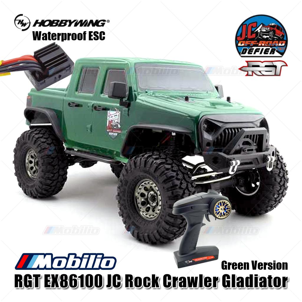 RC RGT EX86100 V2 JC Rock Crawler Cruiser Defier 4x4 Offroad 1/10
