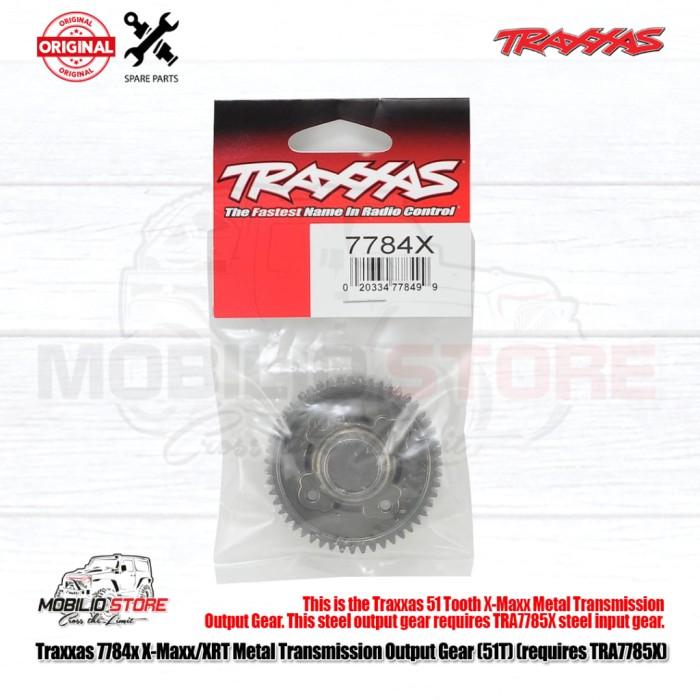 Traxxas Part #7784X X-Maxx XRT Metal Transmission Output Gear 51T for 7785X