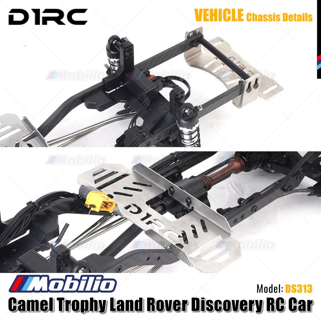 D1RC Camel Trophy Land Rover Discovery DS313 1/10 Scale 313mm Wheelbase RC Car Adventure