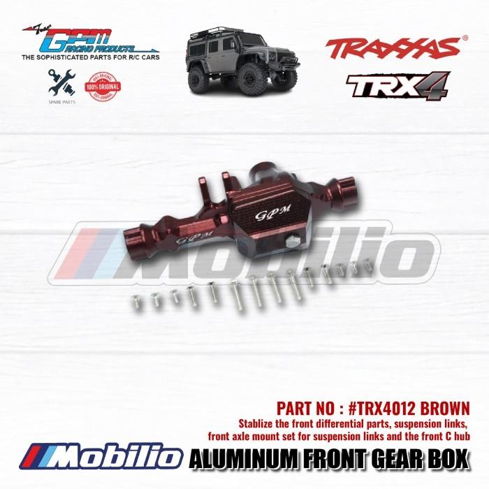 GPM Part #TRX4013 Aluminum Rear Gear Box Axle Upgrade Gardan Traxxas TRX-4 RC Crawler