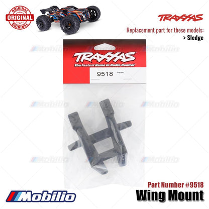 Traxxas Part #9518 Wing Mount Replacement RC Sledge 1/8 Scale Off-Road