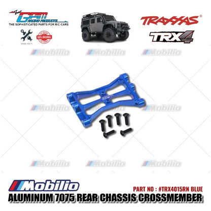 GPM Part #TRX4015RN Aluminum 7075 Rear Chassis Crossmember RC Upgrade Traxxas TRX-4 TRX-6 Crawler Adventure
