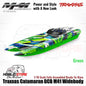 Traxxas 57046-4 Catamaran DCB M41 Brushless Widebody 1/10 Scale Assembled RTR dengan Motor Velineon 540 XL dan Kontrol Remote TQi 2.4 GHz