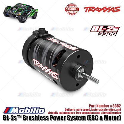 Traxxas Part #3382 BL-2s Brushless Power System Combo ESC & Motor for RC 1/10 Scale Car Monster Truck