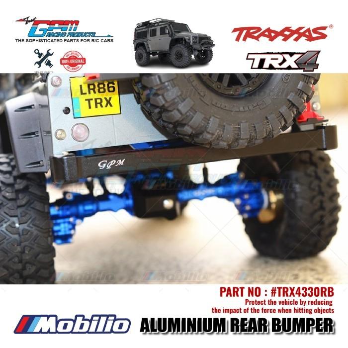 GPM Part #TRX4330RB Aluminium Rear Bumper On-road Street Fighter Traxxas TRX-4 Defender Trail Crawler