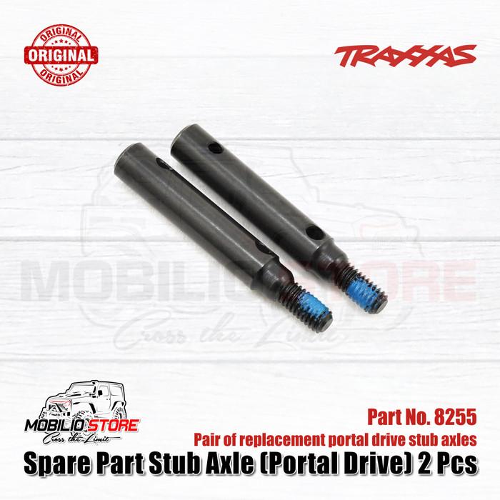 Traxxas Part #8255 Pair of replacement portal drive stub axles for Traxxas Part TRX4