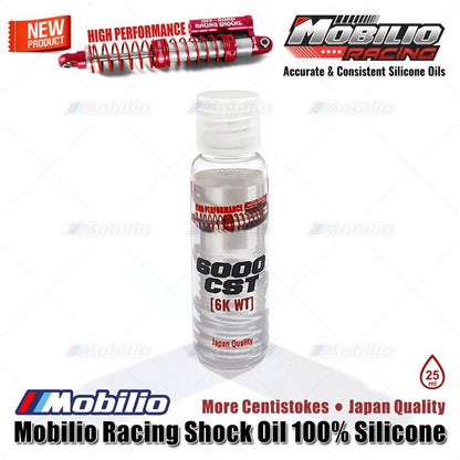 Mobilio Racing Shock Oil RC 100% Silicone More Centistokes CST Japan Quality 25ml 50ml