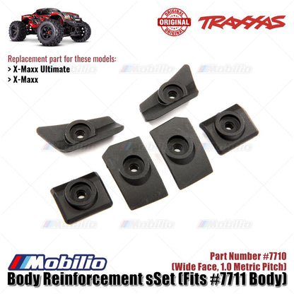 Traxxas Part #7710 Body Reinforcement Set Fits #7711 Body RC X-Maxx, X-Maxx Ultimate