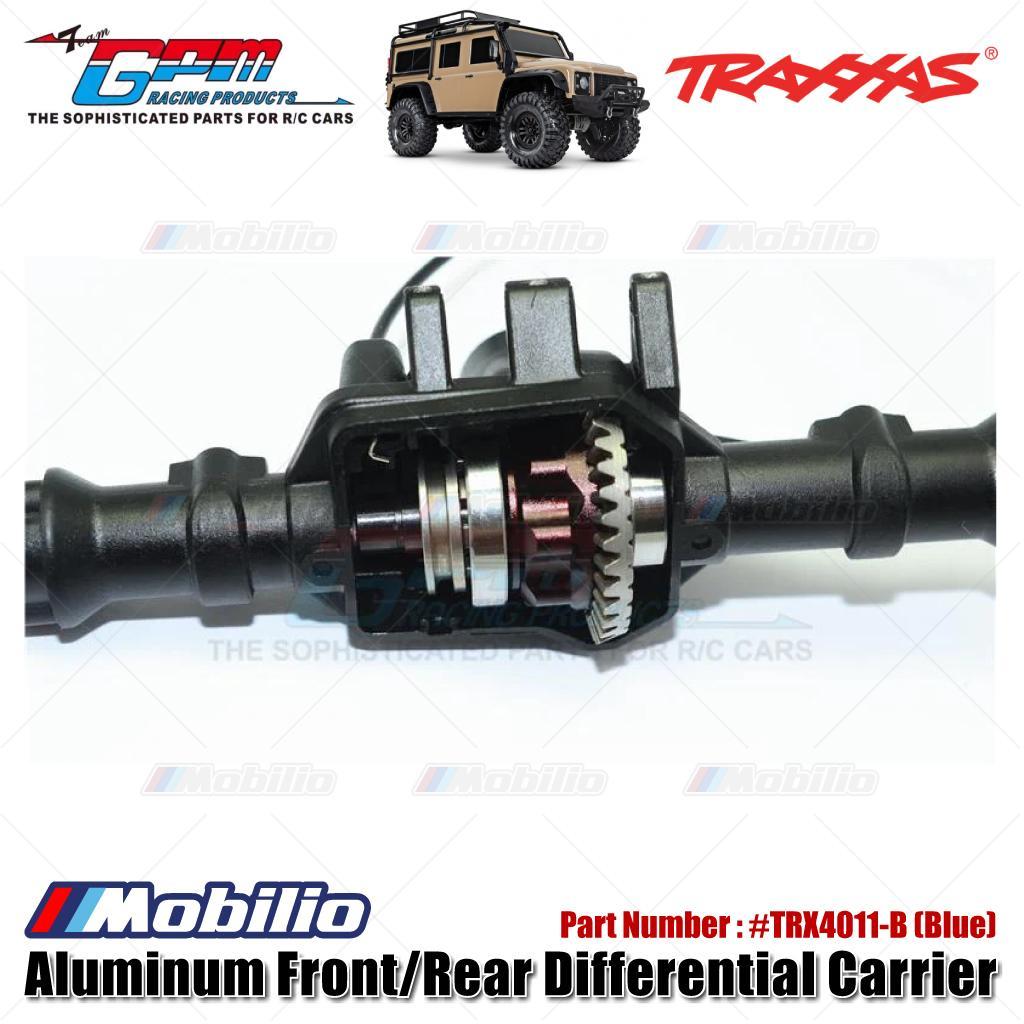 GPM Part #TRX4011 Aluminum Front/Rear Differential Carrier for Traxxas TRX-4 Defender Trail Crawler