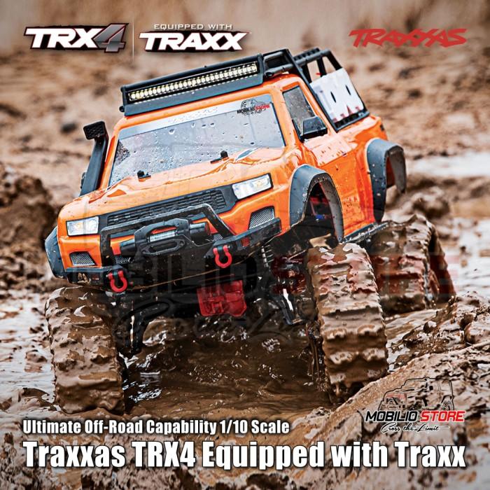 Traxxas TRX4 TRX-4 Equippped Traxx RC 1/10 Trail Crawler Truck RTR