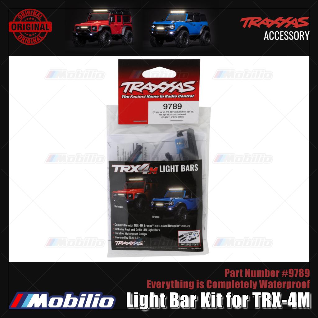 Traxxas Part #9789 Light Bar Kit Waterproof for TRX-4M RC Mini Crawler Adventure