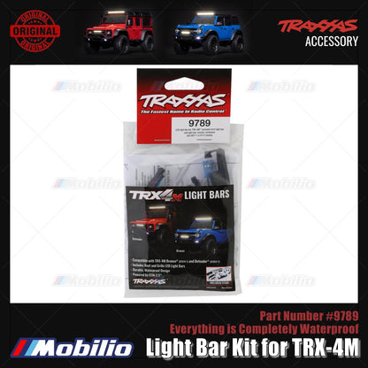Traxxas Part #9789 Light Bar Kit Waterproof for TRX-4M RC Mini Crawler Adventure