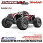 Traxxas 90376-4 Stampede VXL 1/10 Skala 4X4 Truk Monster Rakitan Penuh Tahan Air RTR dengan TQi TSM