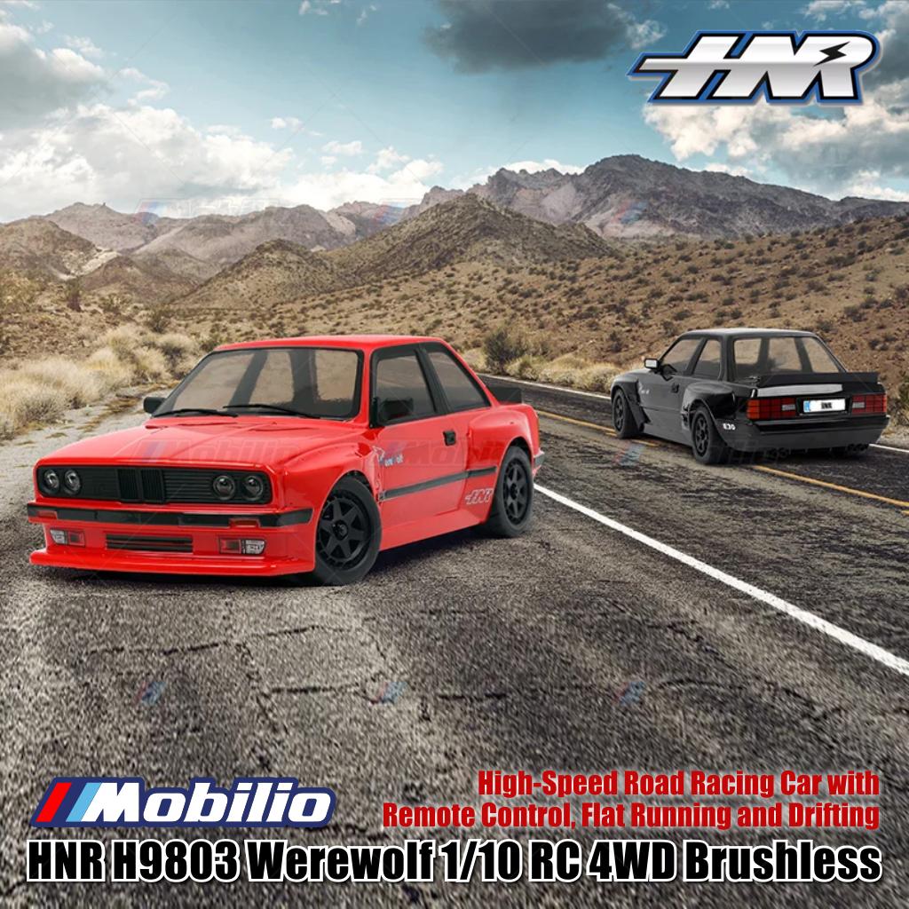 HNR H9803 Werewolf 1/10 RC 4WD Brushless High-Speed Road Racing Car with Remote Control Flat Running and Drifting