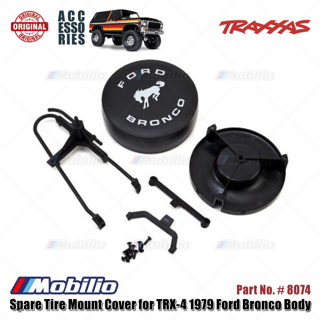 Traxxas Part #8074 Spare Tire Mount Cover The TRX-4 1979 Ford Bronco Body