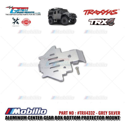 GPM Part #TRX4332 Aluminum Center Gear Box Bottom Protector Mount Traxxas TRX-4 Crawler Adventure