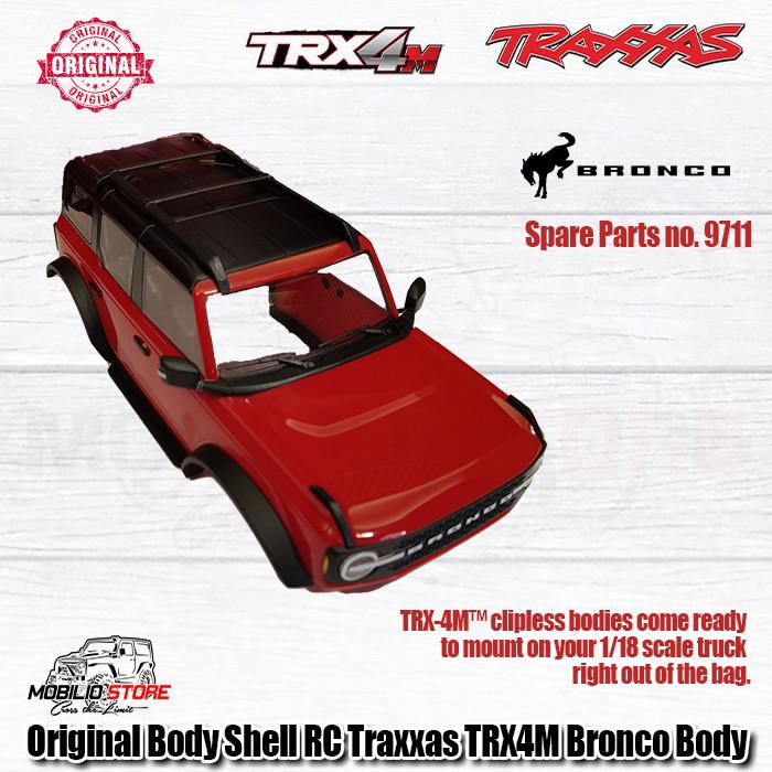 Traxxas Part #9711 Original Body Shell RC Traxxas Part TRX4M Ford Bronco Body TRX-4M 1/18