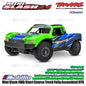 Traxxas 108164-1 Mini Slash 4WD Short Course Truck Rakitan Lengkap RTR Body Tanpa Klip Sistem Tenaga Brushless TQ 2.4GHz BL-2S