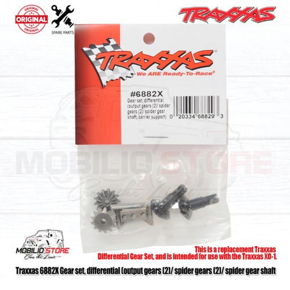 Traxxas Part #6882X Gear Set Differential Output Gear Spider & Shaft