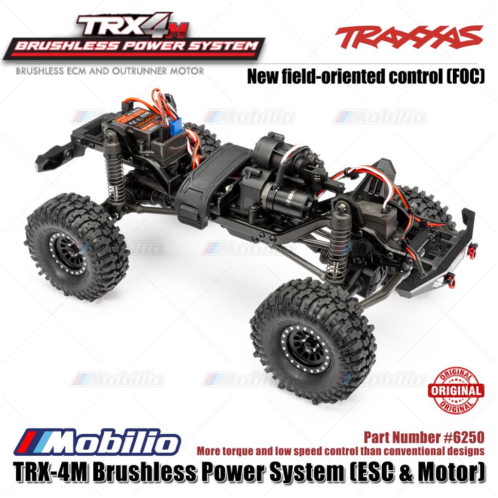 Traxxas Part #6250 TRX-4M Brushless Power System ECM ESC FOC & Outrunner Motor 3350 KV