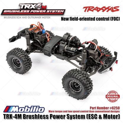 Traxxas Part #6250 TRX-4M Brushless Power System ECM ESC FOC & Outrunner Motor 3350 KV