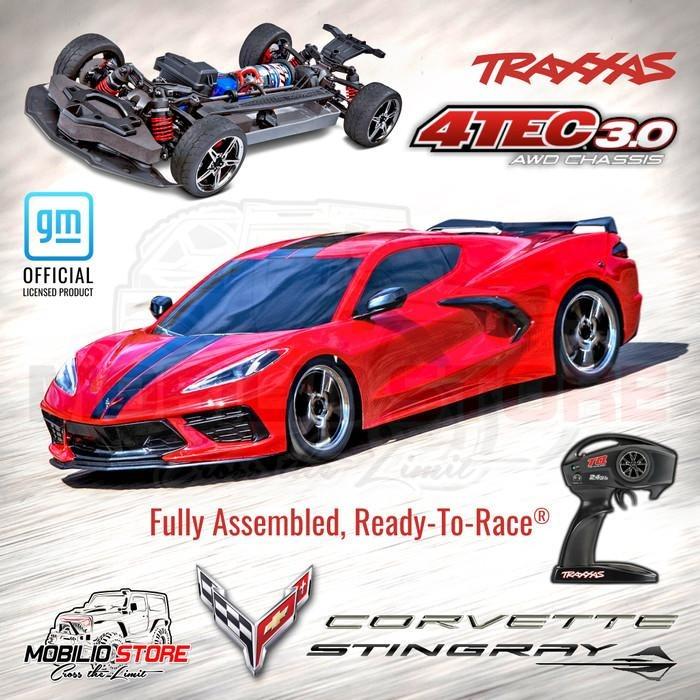 Traxxas 4-Tec 3.0 1/10 Chevrolet Corvette Stingray 2S Touring Car RTR