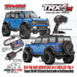 Traxxas 97074-1 TRX-4M 1/18 Electric Mini Crawler dengan Bodi Ford Bronco Tanpa Klip