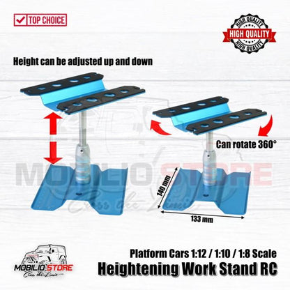 RC Stand - Heightening Work Stand Platform Cars 1:12 / 1:10 / 1:8